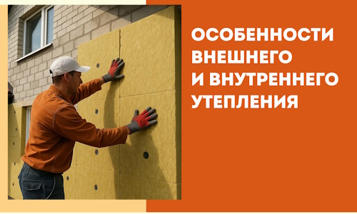 Какие особенности внешнего и внутреннего утепления в Чистополе