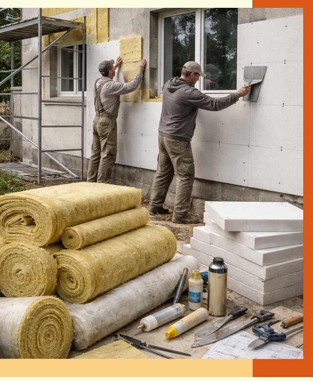 Утепление домов в Чистополе под ключ от 4300 руб/м2 | Профессионально — ТепломастерЧст