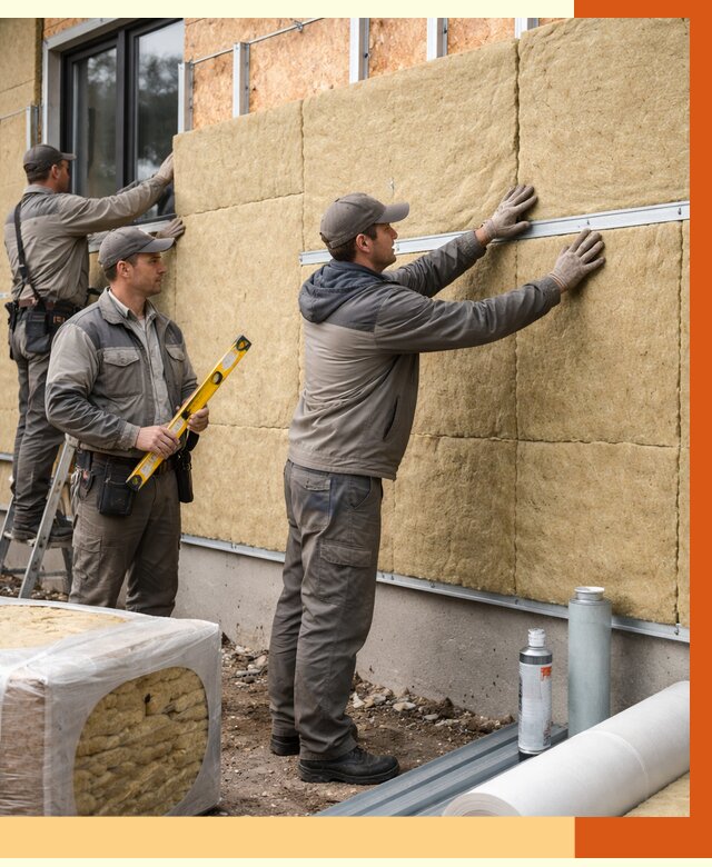 Утепление дома из SIP панелей в Чистополе от 6348 руб./м² под ключ | ТепломастерЧст