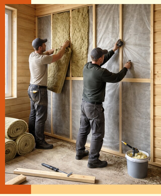 Утепление дома из минибруса в Чистополе: комплексные теплоизоляционные работы