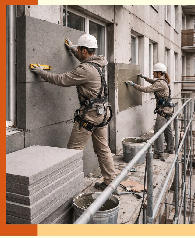 Утепление квартиры снаружи под ключ в Чистополе