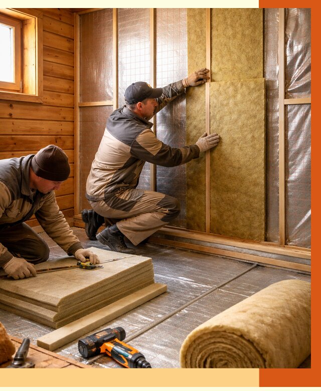 Утепление бани изнутри в Чистополе под ключ от 4300 руб./м² | ТепломастерЧст