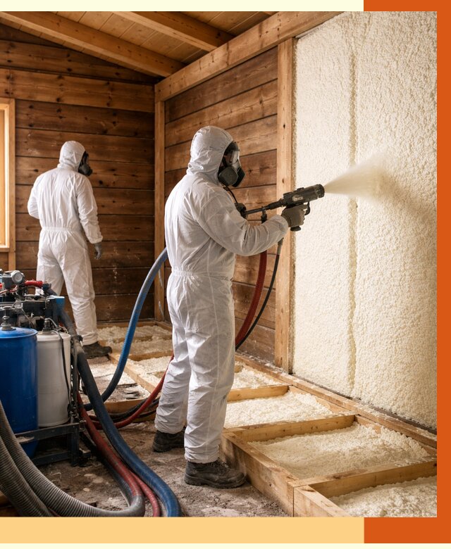 Утепление бани ппу в Чистополе под ключ от 4300 руб./м2 | ТепломастерЧст - напыление и монтаж ппу