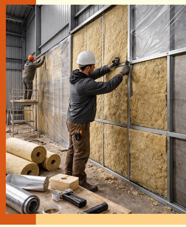 Утепление ангара в Чистополе — профессиональная теплоизоляция помещений