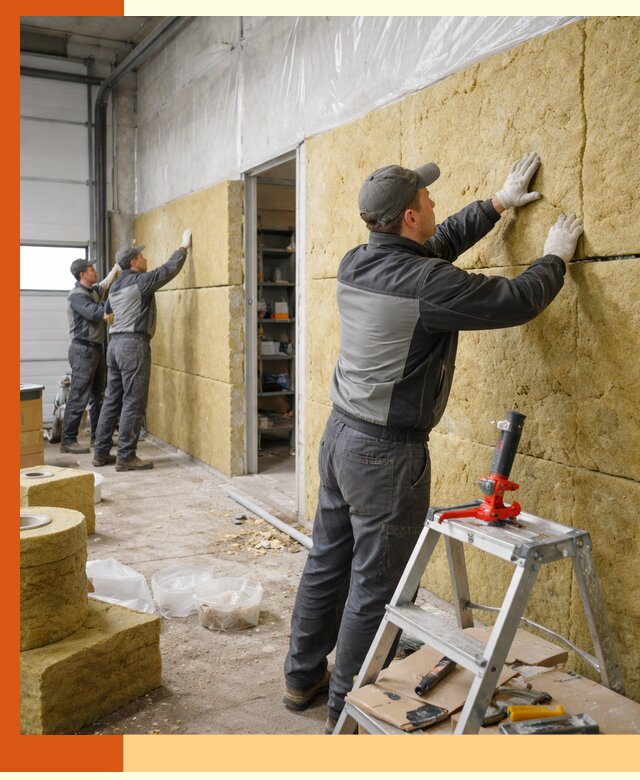 Утепление автосервиса и мастерских в Чистополе качественно и надёжно