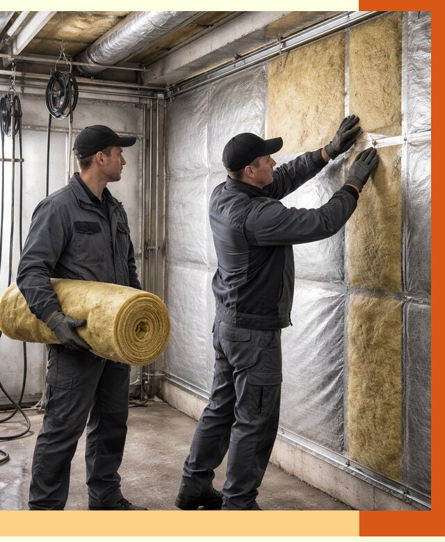 Утепление автомойки в Чистополе от 8703 руб./м2 — комплексное утепление под ключ | ТепломастерЧст