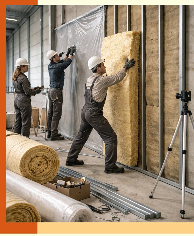 Утепление складского терминала в Чистополе профессионально и надёжно