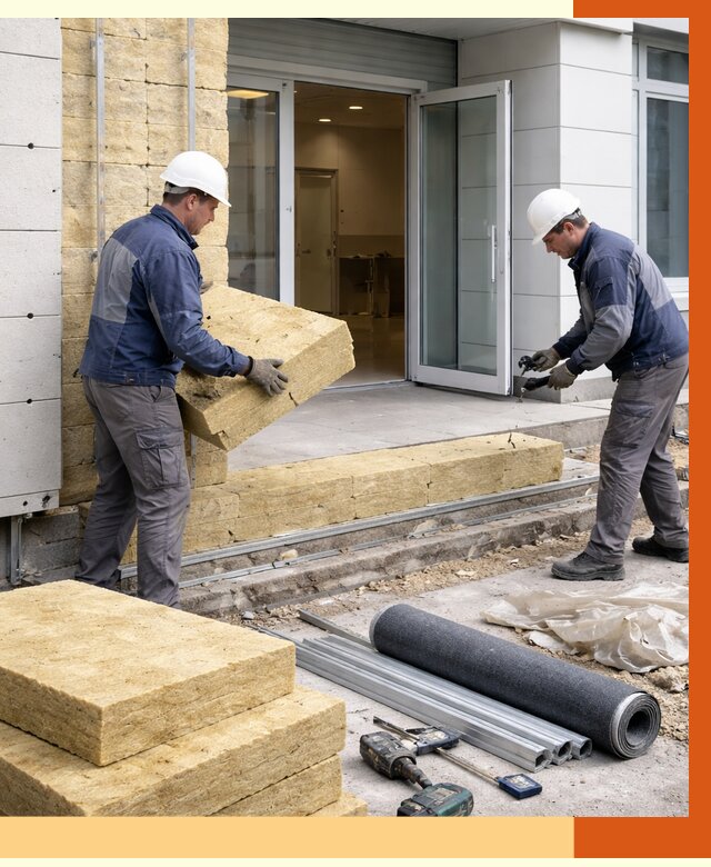 Утепление медицинского центра в Чистополе под ключ от 12799 руб./м² | ТепломастерЧст