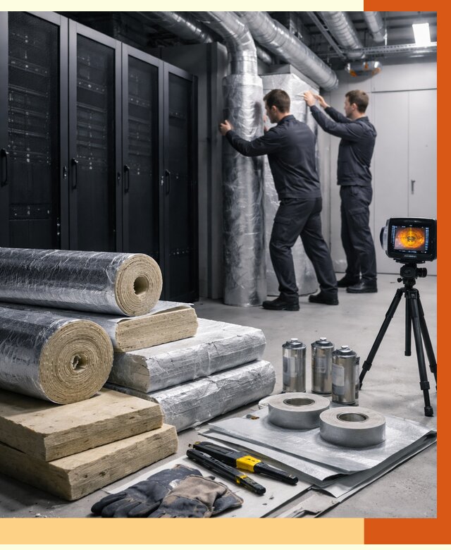 Утепление серверной в Чистополе от 8703 руб./м² — комплексно под ключ | ТепломастерЧст