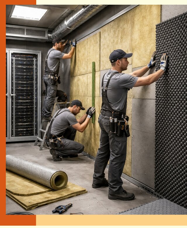 Утепление серверной комнаты профессионально в Чистополе