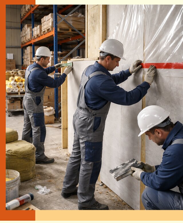 Утепление теплого склада под ключ в Чистополе