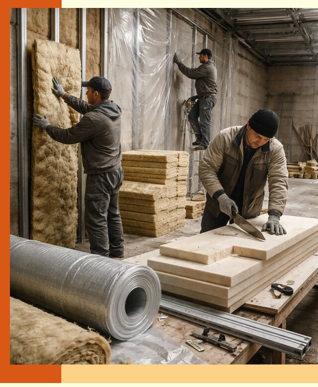 Утепление торгового склада в Чистополе с энергоэффективными решениями