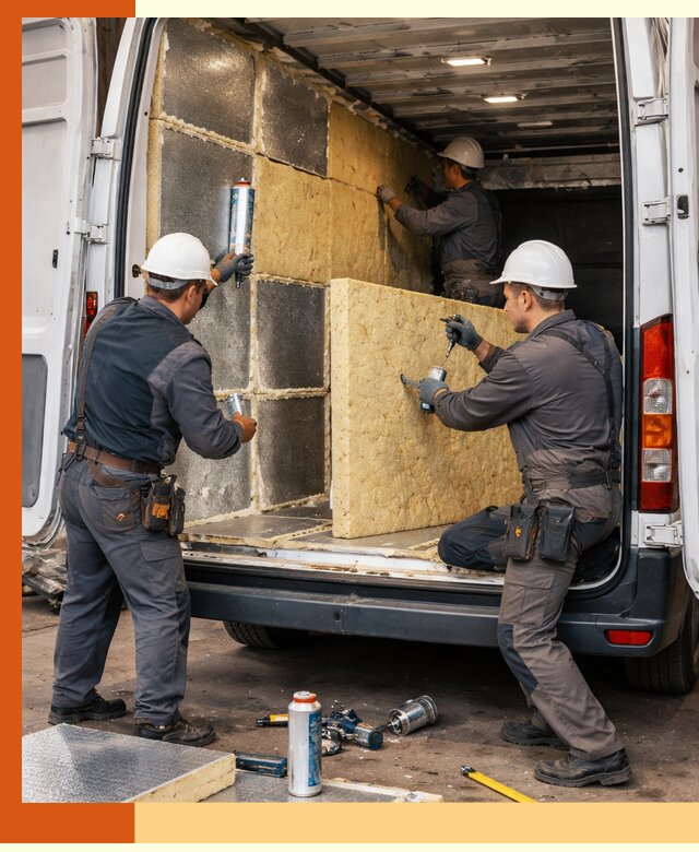 Утепление фургона-рефрижератора в Чистополе для сохранения температуры