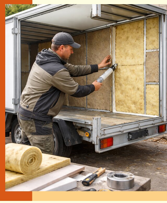 Профессиональное утепление прицепа в Чистополе для любых условий