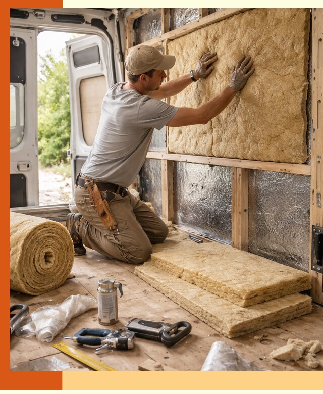 Утепление кемпера под ключ в Чистополе с гарантией качества