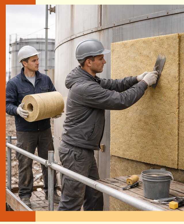 Профессиональное утепление резервуара и теплоизоляция в Чистополе