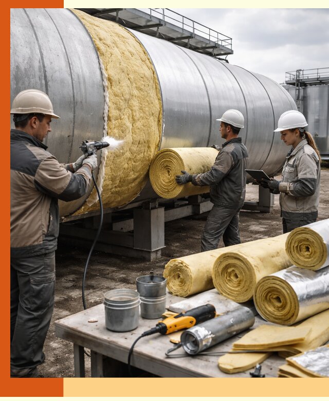 Утепление цистерны в Чистополе — утеплители и монтаж под ключ