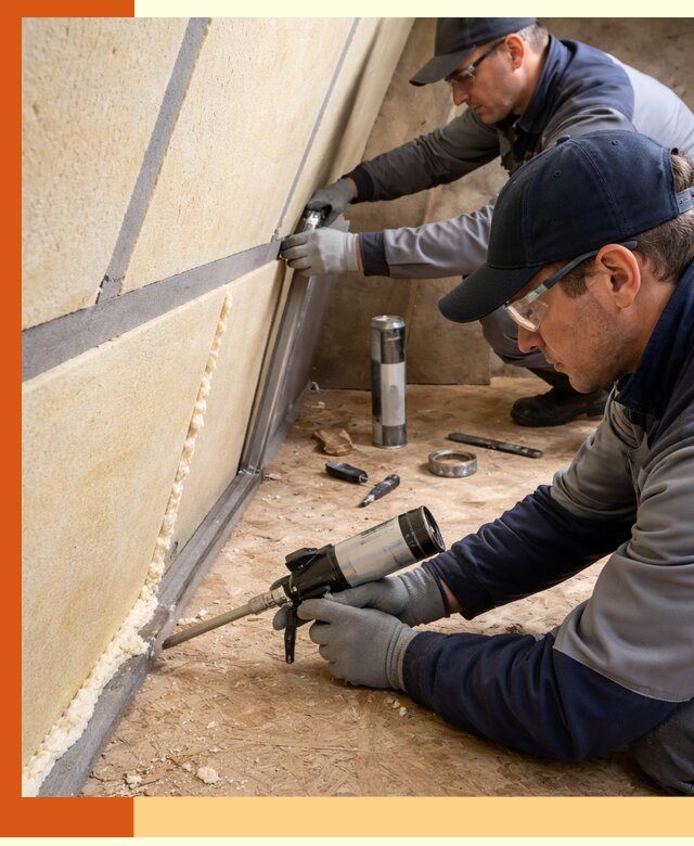 Герметизация стыков ППУ в Чистополе — надежное уплотнение швов