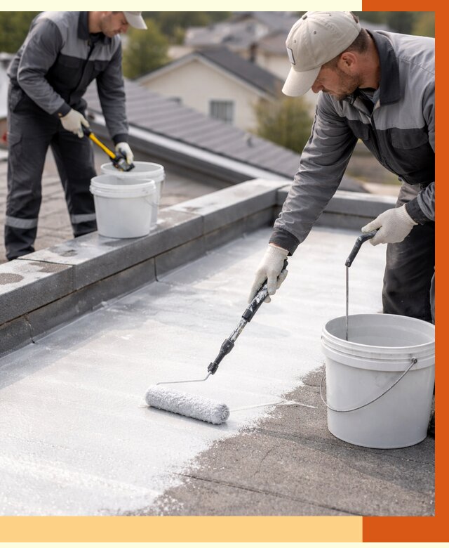 Утепление кровли жидкой теплоизоляцией в Чистополе от 2201 руб./м2 | ТепломастерЧст