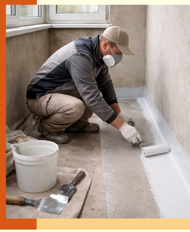 Утепление балкона жидкой теплоизоляцией в Чистополе