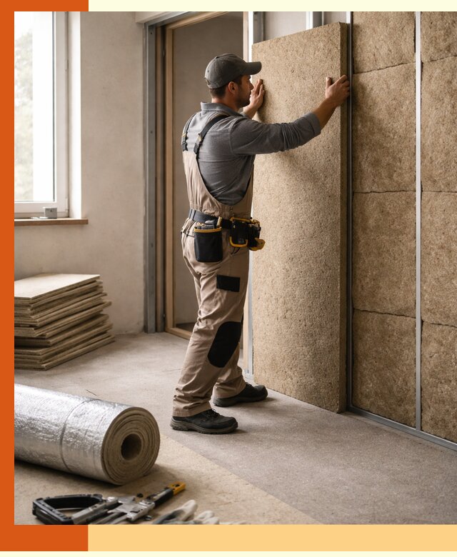 Шумоизоляция дома в Чистополе — комплексная защита от шума