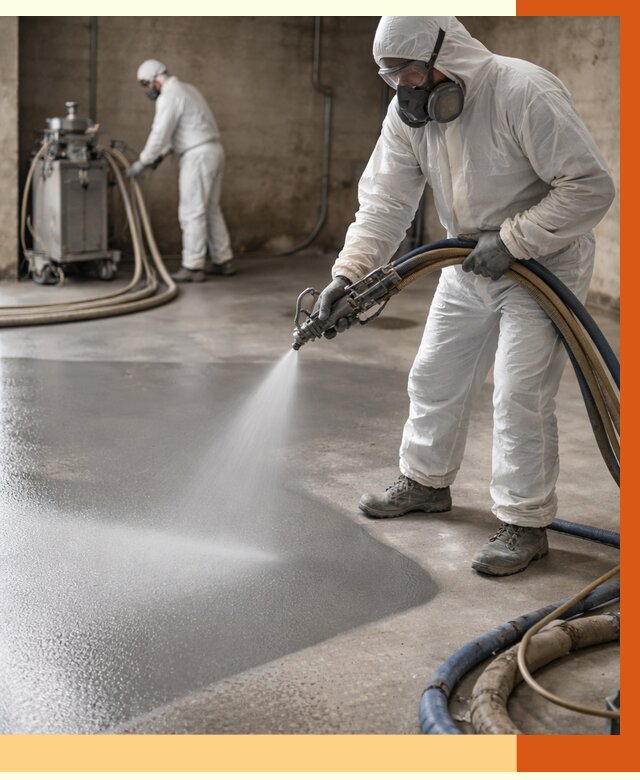 Гидроизоляция полимочевиной в Чистополе от 8703 руб/м² — напыление полимерной гидроизоляции | ТепломастерЧст