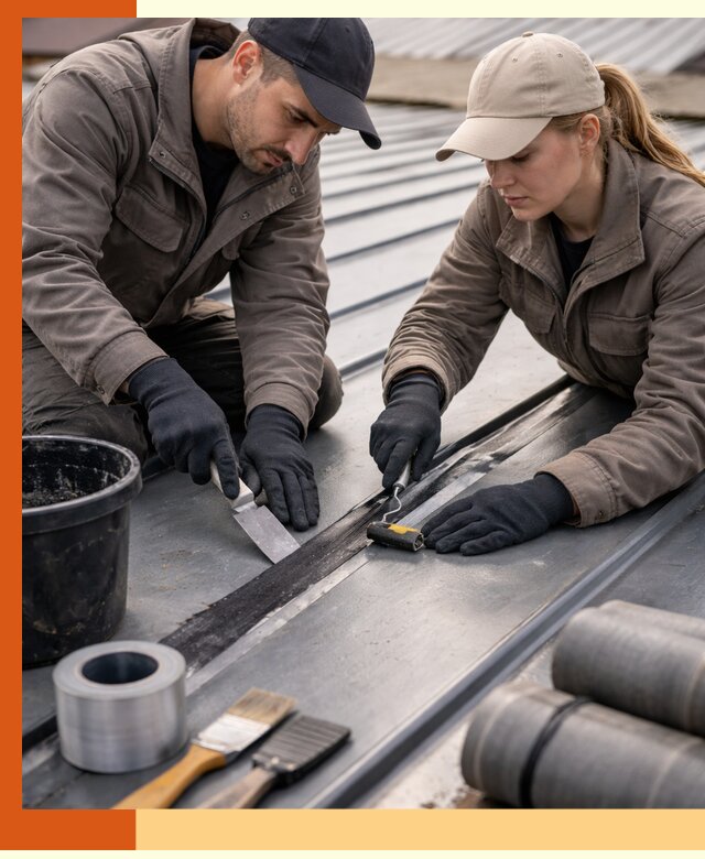 Гидроизоляция фальцевой кровли в Чистополе качественно и надежно