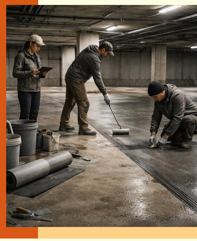 Гидроизоляция паркинга в Чистополе: качественная защита зданий