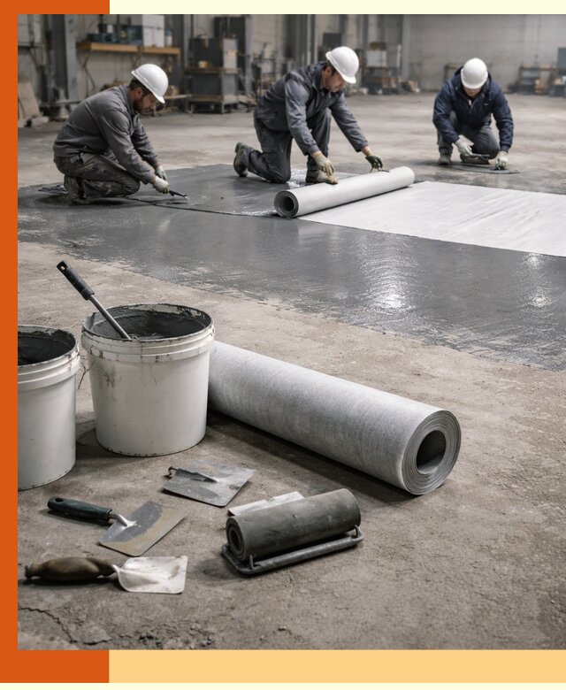 Гидроизоляция промышленного пола в Чистополе — защита и долговечность