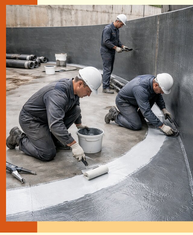 Гидроизоляция резервуара для топлива в Чистополе