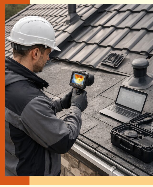 Тепловизионное обследование кровли в Чистополе для выявления дефектов