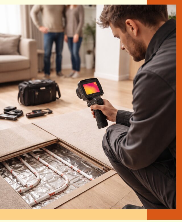 Тепловизионное обследование теплого пола в Чистополе от 4608 руб. — ТепломастерЧст