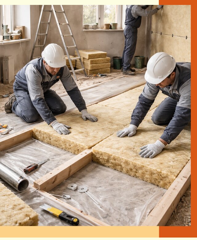 Восстановление теплоизоляции в Чистополе от 8703 руб. — ремонт утепления под ключ | ТепломастерЧст