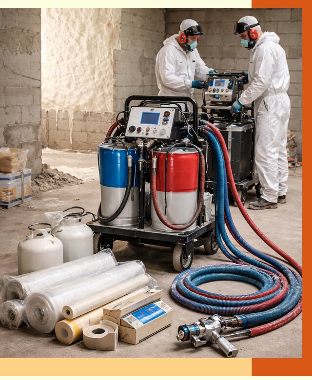 Аренда установки для напыления ППУ в Чистополе от 35837 руб. | ТепломастерЧст