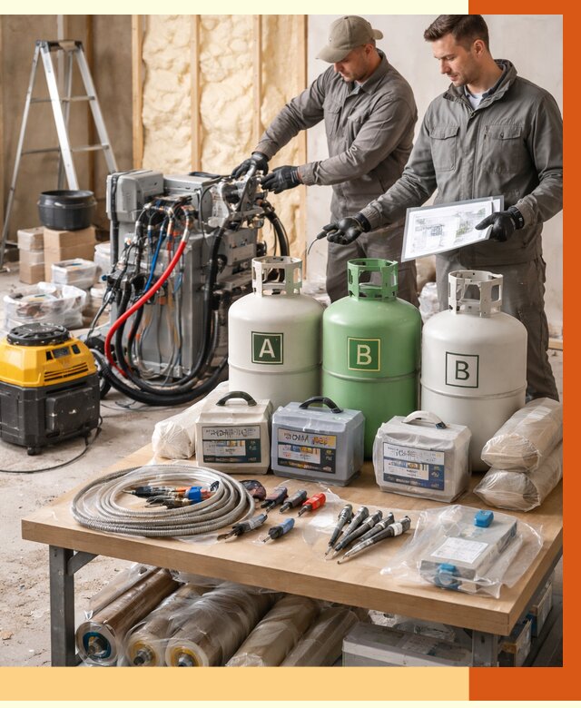 Продажа компонентов ППУ с консультацией в Чистополе от 4300 руб. | ТепломастерЧст